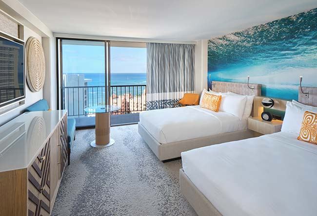 Trip accommodations, Waikiki Beach Comber