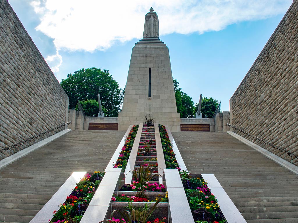 The monument to victory and the soldiers of Verdun